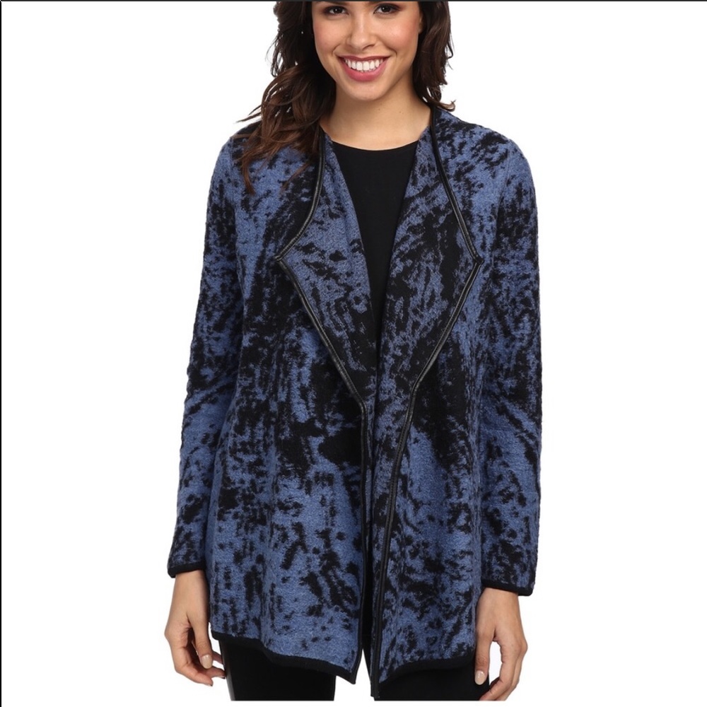 Nic and Zoe eclipse sweater jacket small